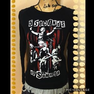 5 SECOND OF SUMMER LONG SLEEVE SHIRT!